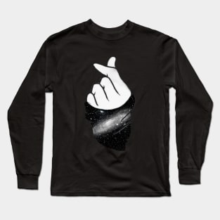 Milky way hand Long Sleeve T-Shirt